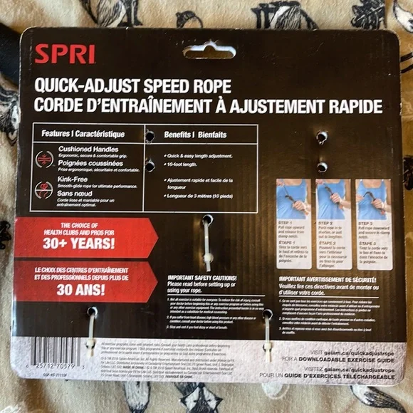 Quick-Adjust Speed Rope - Picture 2 of 5